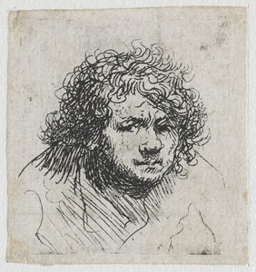 Selvportræt af Rembrandt van Rijn